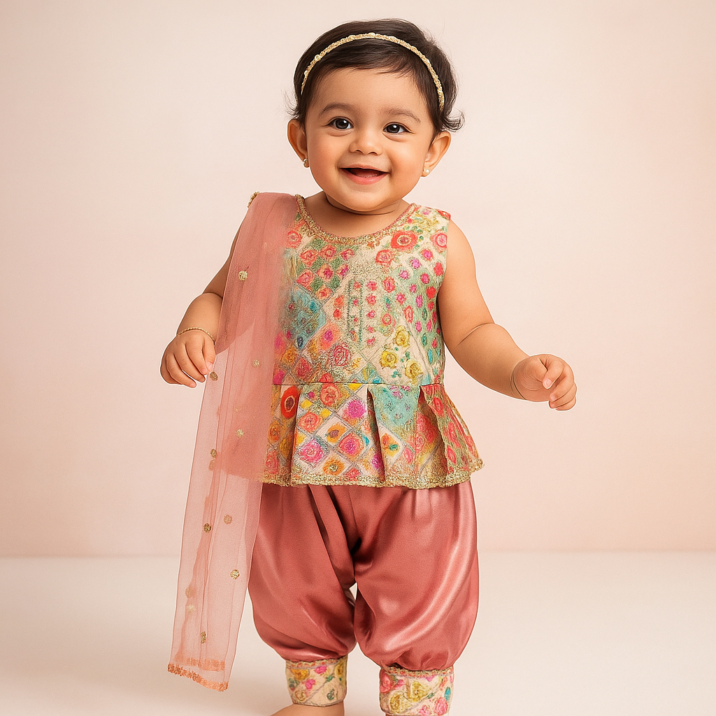 Blossom Glow Baby dress